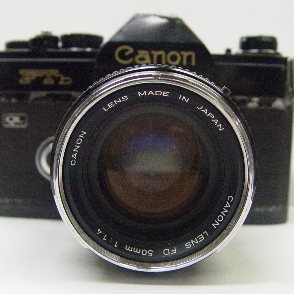 動作品》CANON FTb QL Black +FL 50mm f1.8 高級素材使用ブランド 家電