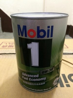 【MOBIL 美孚】Advanced Fuel Economy、0W30、全合成機油、1L/罐【日本進口】-單買區