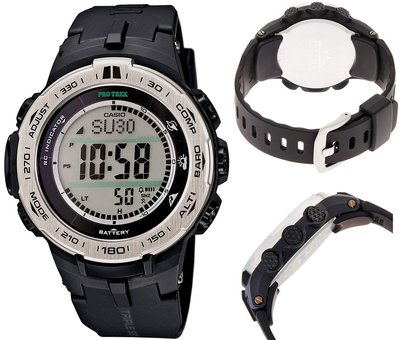 日本正版 CASIO 卡西歐 PROTREK PRW-3100-1JF 電波錶 男錶 手錶 太陽能充電 日本代購