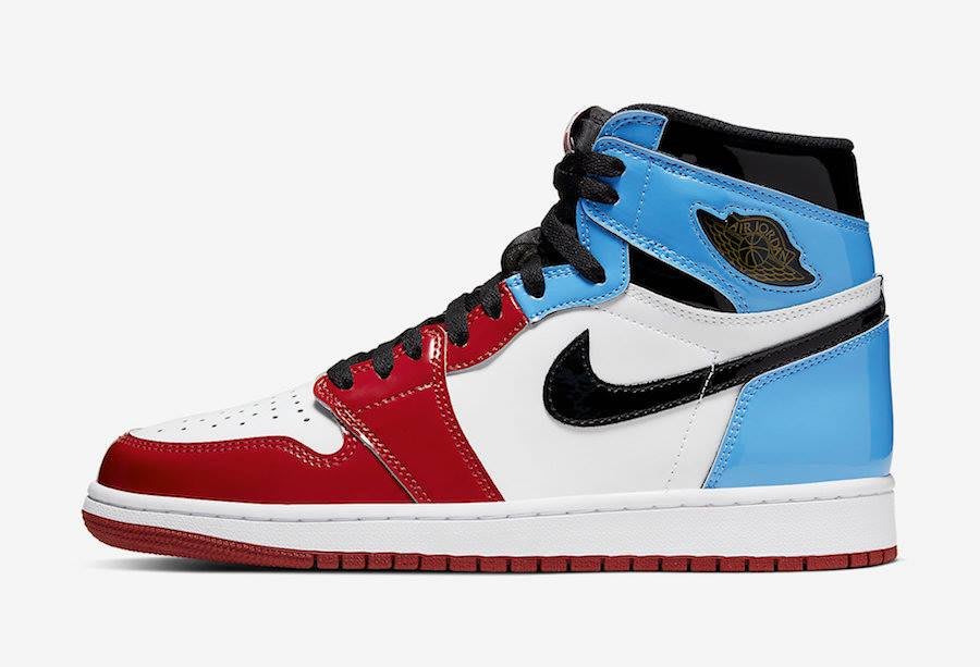 C.M】Air Jordan 1 Fearless UNC Chicago 警燈台灣公司貨附發票漆皮