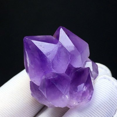 天然烏拉圭紫水晶簇紫晶原石紫晶花骨干水晶紫晶芽diy吊~特價