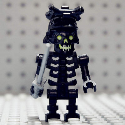 創客優品 【上新】LEGO 樂高 幻影忍者人仔 NJO608 十三季 黑骷髏 71721 71722 LG880