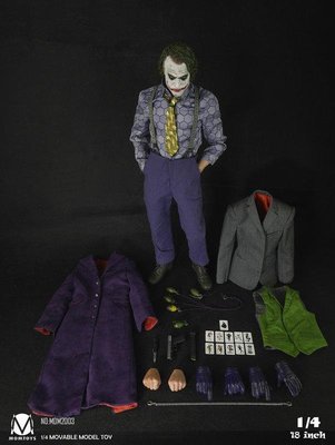 MOM TOYS 1/4 蝙蝠俠 黑暗騎士 小丑可動人偶 Joker