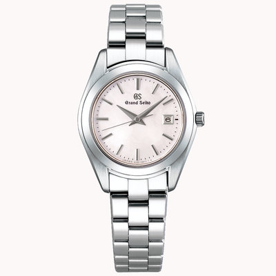 預購 GRAND SEIKO GS STGF267 精工錶 石英錶 藍寶石鏡面 28.9mm 粉色珍珠面盤 女錶 鋼錶帶