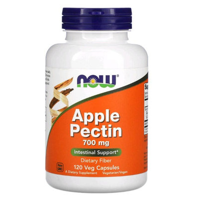 《 現貨》NOW，Apple Pectin， 蘋果果膠 700mg 120顆