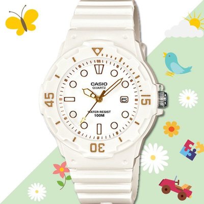 CASIO 手錶專賣店 LRW-200H-7E2 女錶 兒童錶 防水100米 日期 可旋轉錶圈 膠質錶帶