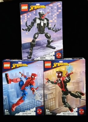 (STH)2022年 LEGO 樂高 漫威超級英雄-邁爾斯摩拉斯 76225+蜘蛛人76226+猛毒 76227