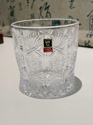 日本 江戶切子Kagami水晶杯威士忌杯