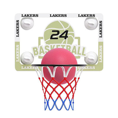室內籃球框投籃框兒童壁掛式家用小籃筐免打孔可扣籃標準家庭籃板