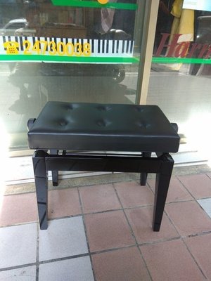 ∮有琴有藝@日本style全新鋼琴微調型升降椅yamaha.kawai專用鋼琴椅黑色台灣製