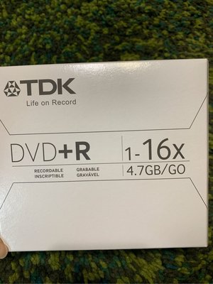 TDK DVD R 盒裝光碟片 16x 一組10片