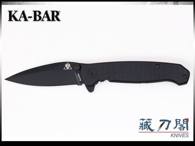 《藏刀閣》KA-BAR-(2490)TDI執法者快開折刀