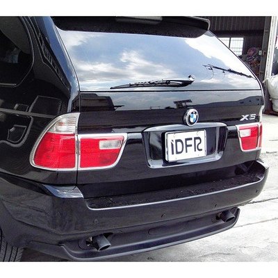 【JR佳睿精品】2000-2003 BMW 寶馬 X5 E53 改裝 鍍鉻後燈框 尾燈框 電鍍 台灣製