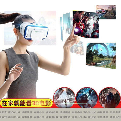 vr】VR3D立體影院虛擬現實全景身臨其境3DVR手機BOX