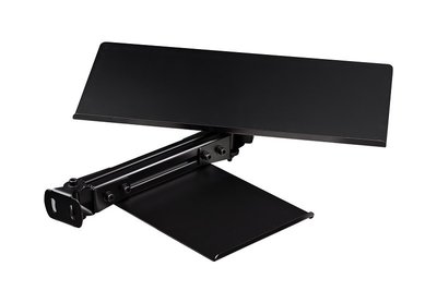 NLR ELITE KEYBOARD & MOUSE TRAY BLACK EDITION 鋁擠型鍵盤滑鼠架
