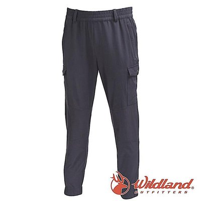 【wildland 荒野】男 彈性貼袋束口休閒褲『深霧灰』0A71340