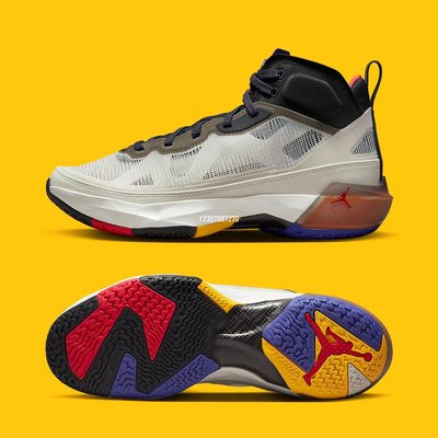 Nike Air Jordan XXXVII Zion PF 黑白彩 透氣 緩震 男鞋 DD6958-060