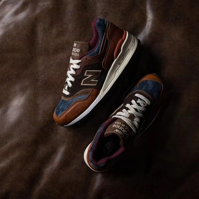 現貨真品New Balance 美製M997SOC 單寧牛仔與高級皮革的融合質感搓色