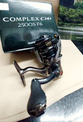 【欣の店】SHIMANO 18款 COMPLEX CI4+ 2500S F6 鱸魚釣專用款 高階路亞捲線器 特價