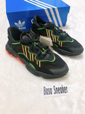 adidas Ozweego Black Orange Green EE5696 慢跑鞋