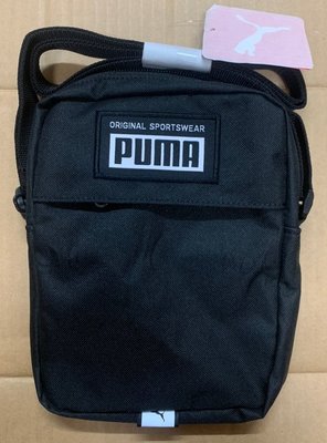 PUMA斜背包 (小ㄉ-07888901黑色) Academy側背包 隨身包 小方包 A4放不下 正品公司貨