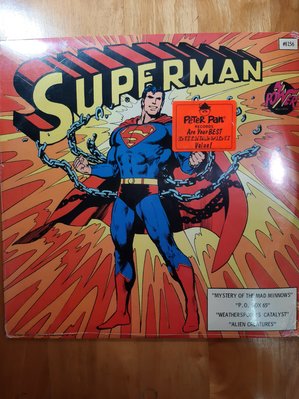 超人1975年美版首版黑膠唱片~全新未拆