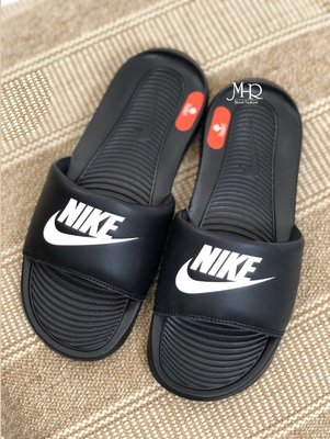 [MR.CH] NIKE Victori One Slide 棉墊 軟底 拖鞋 黑 CN9677-005