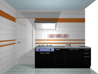 家事達] 標準不鏽鋼台面 定規廚具/流理台(不含上櫃)210cm 特價