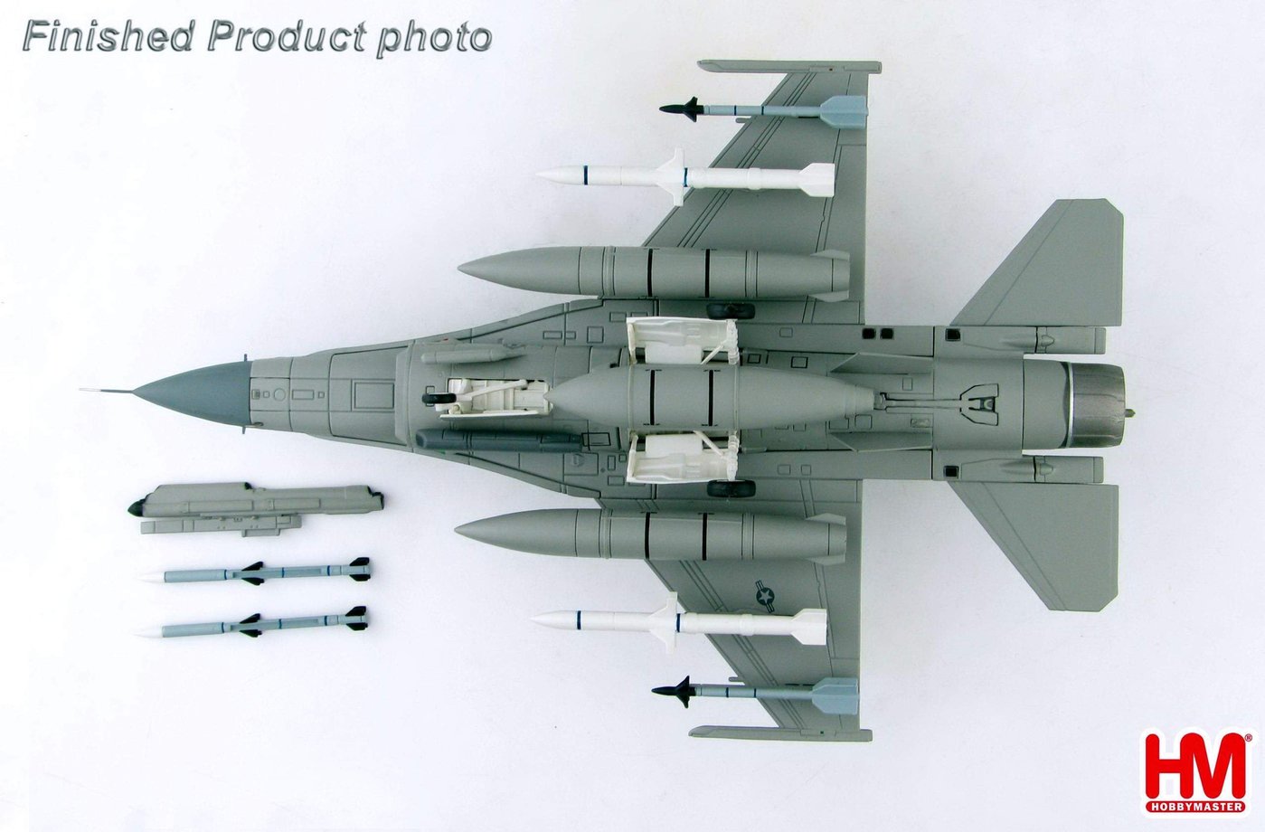 【魔玩達人】1/72 HM HA3897 F-16CM 美國太平洋空軍 毒蛇演示小組 呼號Primo小松基地【新品特價】