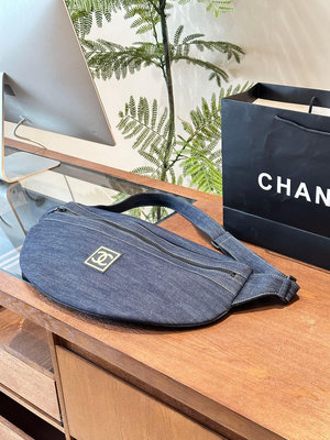 【二手包包】中古經典#出街最愛的包包Chanel香奈兒寶藏級中古包腰包胸 包 Vintage Jennie同 NO51605