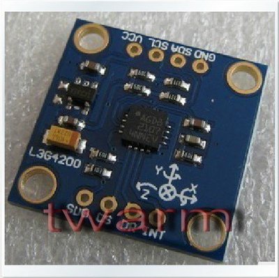 《德源科技》r)L3G4200D三軸數字陀螺儀傳感器模塊 角速度模塊 Arduino GY-50