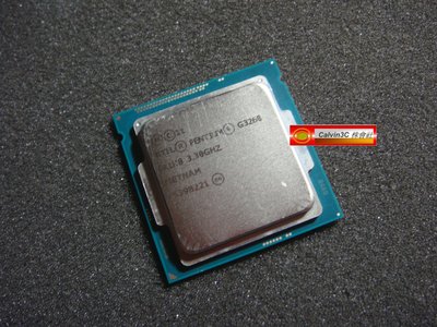 Intel Pentium 雙核心 G3260 正式版 1150腳位 內建顯示 速度3.3G 快取3M 製程22nm