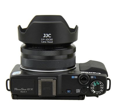 『BOSS』JJC公司貨Canon G1XM2 遮光罩 LH-DC80 for Canon G1XMarkII
