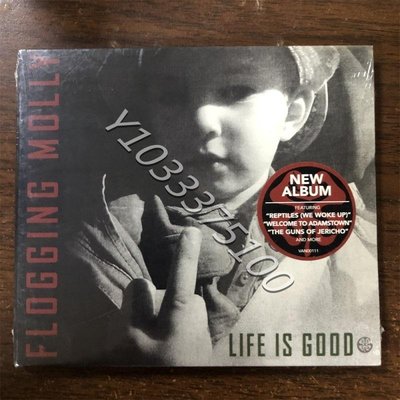 現貨CD Flogging Molly Life Is Good US未拆 唱片 CD 歌曲【奇摩甄選】599