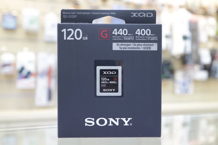 日產旗艦】Sony XQD QD-G120F 440MB 120GB 120G 4K 平行輸入高速記憶卡Z6 Z7 | Yahoo奇摩拍賣