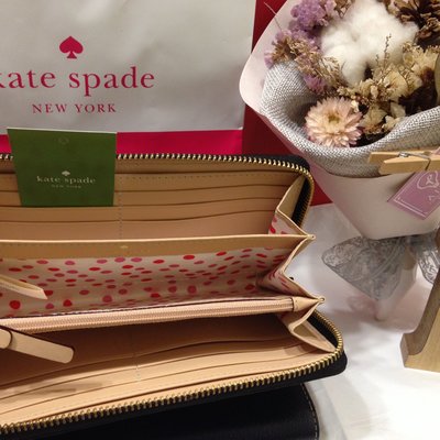 シャイニングゴールデン kate spade ステイシー ガーデン ブーケ L字