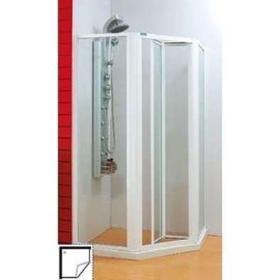 【阿貴不貴屋】  五角型折疊門 五角型 有框 內推 淋浴拉門 浴室拉門系列 PS板 ❖含施工安裝