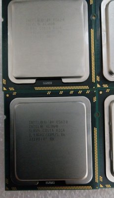 Intel Xeon E5620正式版12M快取2.40GHz 處理器LGA1366 SLBV4 Cpu X58 4核心