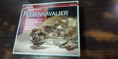 年輪書房 R.STRAUSS DER ROSENKAVALIER WAART 3CD Philips 442086-2