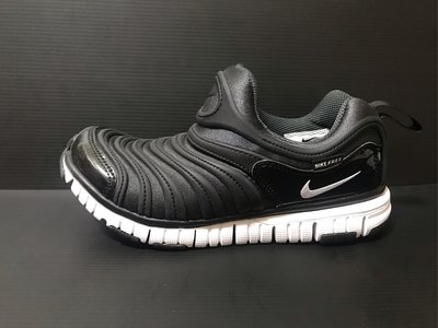 Nike 全新 運動 童鞋 黑白色 343738-013 毛毛蟲鞋 US 11C-2Y號