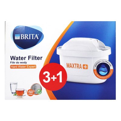 【易油網】平行輸入原裝進口BRITA MAXTRA+ 濾水壺專用濾芯 4入(橘標-去水垢功能)