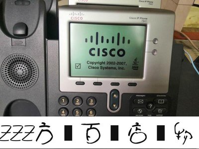 方塊百貨-Cisco思科 CP-7941G 7942G 多功能IP電話 支持POE供電 測試好-服務保障