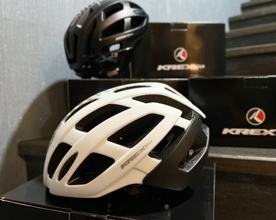Krex plus 自行車公路車登山車 自行車帽 舒適多色安全帽+安全帽後燈