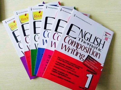 【現貨】新加坡小學英語主題作文教材6冊 English Thematic Composition Writing