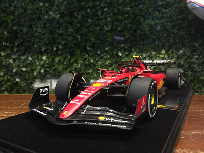 1/18 LookSmart Ferrari SF23 Carlo Sainz 4th LS18F1052【MGM】