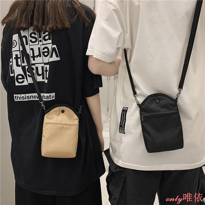 韓國2021新款手機包 潮時尚牛津布小挎包 男女迷你小包包 手機包 布袋 便攜零錢包 旅行百搭包