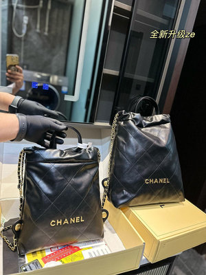 【二手】 \/250（禮盒包裝） Chanel 22bag垃圾袋|最貴的 “垃圾袋