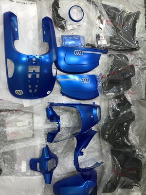 《光陽原廠》MANY 110 水鑽 全車殼 消光藍 SE22BM 內裝車殼、補漆筆、貼紙 [魅力 SE22BS] 烤漆