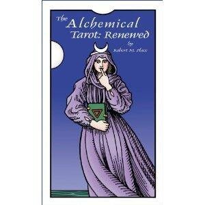 現貨熱銷-卡牌遊戲進口正版Alchemical Tarot Renewed煉金術塔羅牌(第2版YP1391