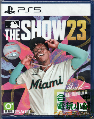 ◎台中電玩小舖~PS5原裝遊戲片~美國職棒大聯盟 23 MLB The Show 23 英文版 酷小子 Jaz~1050